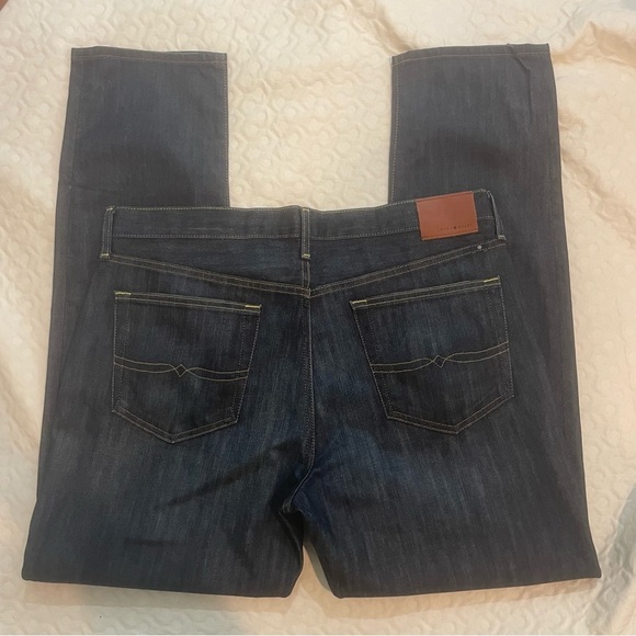Lucky Brand 121 Heritage Slim Men's Dark Wash Blue Jeans 38W 32L 38x32 - Picture 11 of 15